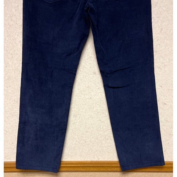 Brooks Brothers Blue Corduroy Pants Regular Fit Men's Size 32 - Picture 6 of 13